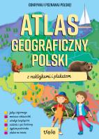 Atlas geograficzny Polski z naklejkami i plakatem. Atlasy z naklejkami. Wydawca: Trele. SmakLiter.pl Opakowanie Atlas geograficzny Polski z naklejkami i plakatem. Atlasy z naklejkami