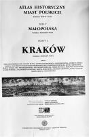 Atlas historyczny miast pol. T.5 Małopolska z.1. Autor: red. Zdzisław Noga. SmakLiter.pl Okładka książki Atlas historyczny miast pol. T.5 Małopolska z.1