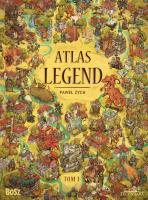 Atlas legend. Autor: Zych Paweł. SmakLiter.pl Okładka książki Atlas legend