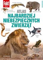 Atlas najbardziej niebezpiecznych zwierząt. Autor: Paweł Bednarek, Bednarczuk Beata, Dr Bartosz Borc. SmakLiter.pl Okładka książki Atlas najbardziej niebezpiecznych zwierząt