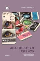 Atlas okulistyki psa i kota. Autor: Martin J.E.. SmakLiter.pl Okładka książki Atlas okulistyki psa i kota