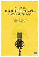 Audycje Sekcji Polskiej Radia Watykańskiego / SBP. Autor: Adamowski Janusz, Kuźmina Dariusz, Woźniak-Kasperek Jadwiga. SmakLiter.pl Okładka książki Audycje Sekcji Polskiej Radia Watykańskiego / SBP