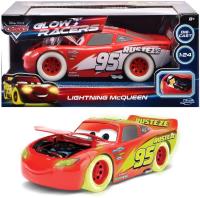 Auta Lightning McQueen Glow 1:24. Wydawca: Jada. SmakLiter.pl Opakowanie Auta Lightning McQueen Glow 1:24