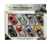 Opakowanie Auta sportowe metalowe