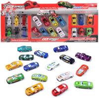 Opakowanie Auta wyścigowe resoraki 20szt
