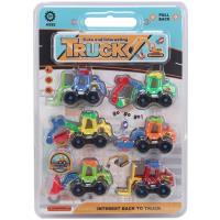 Opakowanie Autka budowlane pull back 6szt