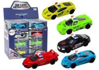 Opakowanie Autko resorak Policyjny 1:43 metalowy napęd MIX