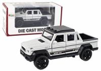 Opakowanie Autko terenowe 1:36 z dźwiękiem / światłem białe