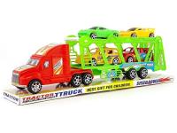 Opakowanie Auto ciężarowe z lawetą + 4 auta