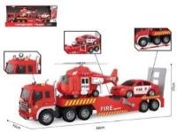 Auto laweta wojskowa + pojazdy 2szt światło dźwięk. Wydawca: Czapska. SmakLiter.pl Opakowanie Auto laweta wojskowa + pojazdy 2szt światło dźwięk