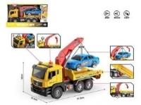 Auto laweta z dźwigiem 1:10 światło dźwięk. Wydawca: Czapska. SmakLiter.pl Opakowanie Auto laweta z dźwigiem 1:10 światło dźwięk