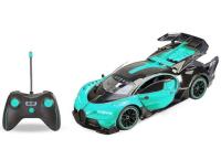 Opakowanie Auto na radio z ładowarką niebieskie