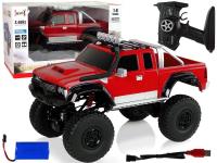 Opakowanie Auto Off- Road R/C 2.4G Climbing Car 1:8 czerwony