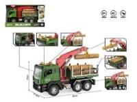 Auto przewóz drewna z dźwigiem 1:10 światło dźwięk. Wydawca: Czapska. SmakLiter.pl Opakowanie Auto przewóz drewna z dźwigiem 1:10 światło dźwięk