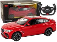 Auto R/C Bmw X6 M 1:14 czerwone. Wydawca: Rastar. SmakLiter.pl Opakowanie Auto R/C Bmw X6 M 1:14 czerwone