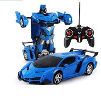 Opakowanie Auto Robot Transformers 2w1 R/C niebieski