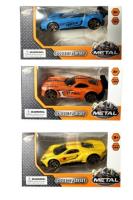Opakowanie Auto sportowe metalowe MIX