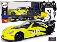 Opakowanie Auto sportowe R/C 1:18 Corvette C6.R żółty
