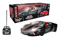 Opakowanie Auto sportowe zdalnie sterowane czarne