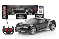 Opakowanie Auto sportowe zdalnie sterowane czarne
