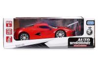 Opakowanie Auto wyścigowe zdalnie sterowane czerwone