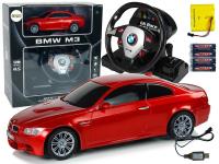 Opakowanie Auto zdalnie sterowane BMW M3 czerwone 2,4 G
