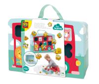 Autobus walizka - sortownik kształtów. Wydawca: SES NL. SmakLiter.pl Opakowanie Autobus walizka - sortownik kształtów