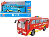 Autobus z napędem 1:32 światło, dźwięk MIX. Wydawca: ADAR. SmakLiter.pl Opakowanie Autobus z napędem 1:32 światło, dźwięk MIX