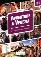 Avventure A Venezia B1 Una Storia illustrata per stranieri. Autor: Marin Telis. SmakLiter.pl Okładka książki Avventure A Venezia B1 Una Storia illustrata per stranieri