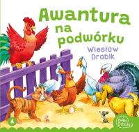 Awantura na podwórku. Autor: Drabik Wiesław. SmakLiter.pl Okładka książki Awantura na podwórku