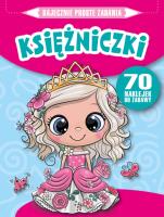Bajecznie proste zadania. Księżniczki. Autor: Monika Kalinowska. SmakLiter.pl Okładka książki Bajecznie proste zadania. Księżniczki