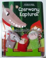 Bajki z pacynkami. Czerwony kapturek. Autor:   Praca zbiorowa. SmakLiter.pl Okładka książki Bajki z pacynkami. Czerwony kapturek