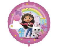Balon foliowy 46cm Gabby's Dollhouse. Wydawca: GODAN. SmakLiter.pl Opakowanie Balon foliowy 46cm Gabby's Dollhouse