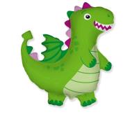 Opakowanie Balon foliowy FX Smok zielony 92cm