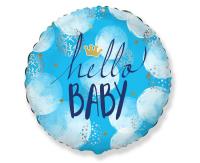 Opakowanie Balon foliowy Hello Baby Boy FX 46cm
