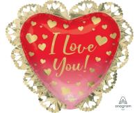 Opakowanie Balon foliowy I love you