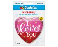 Opakowanie Balon foliowy I Love You 46cm