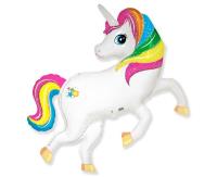 Opakowanie Balon foliowy Jednorożec tęczowy FX 61cm