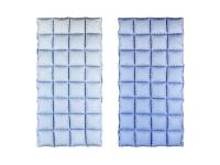 Opakowanie Balon foliowy kurtyna niebieskie ombre 72x143cm