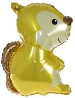 Opakowanie Balon foliowy leśne zwierzątka - wiewiórka 60cm
