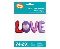 Opakowanie Balon foliowy Love 74x29cm