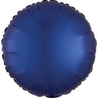 Opakowanie Balon foliowy Lustre Navy niebieski okrągły 43cm