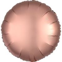 Opakowanie Balon foliowy Lustre Rose Copper okrągły 43cm