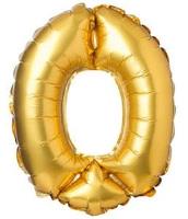 Opakowanie Balon foliowy matowy złoty 0 69cm