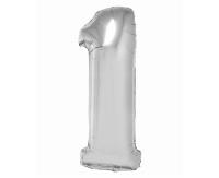 Opakowanie Balon foliowy Smart srebrny 76cm
