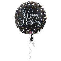 Opakowanie Balon foliowy Sparkling Birthday standard 43cm
