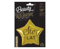 Opakowanie Balon foliowy Sto Lat gwiazda złota