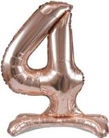 Opakowanie Balon foliowy stojący różowe złoto 4 90cm