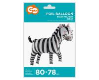 Opakowanie Balon foliowy Zebra 80x78cm