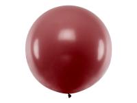 Opakowanie Balon okrągły Pastel Burgundy 1m